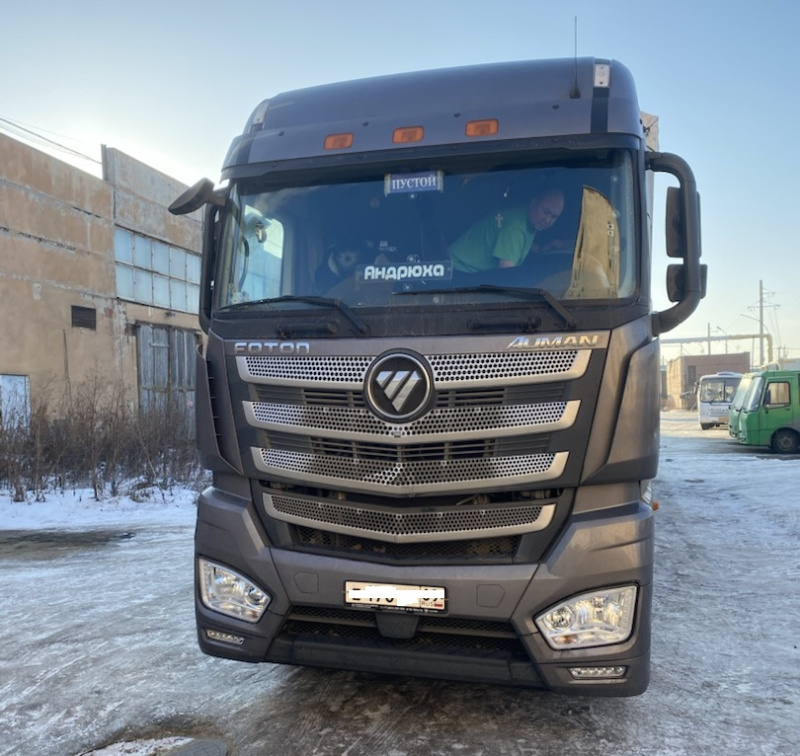 Монтаж и калибровка тахографа Drive X на грузовик Foton Auman