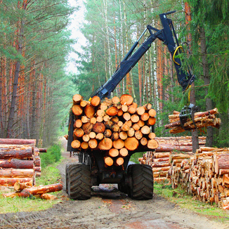 Установка ГЛОНАСС на лесную технику