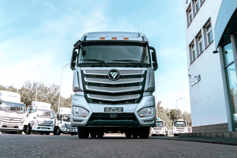 Комплекс мониторинга и видеонаблюдения для грузовика Foton Auman