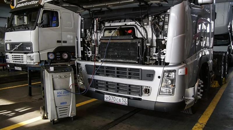 Заправка автокондиционера фреоном