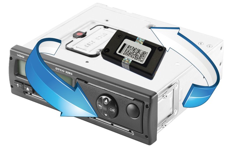 замена блока СКЗИ тахографа