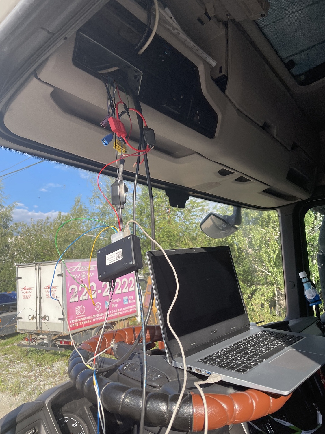 Установка датчика контроля метана