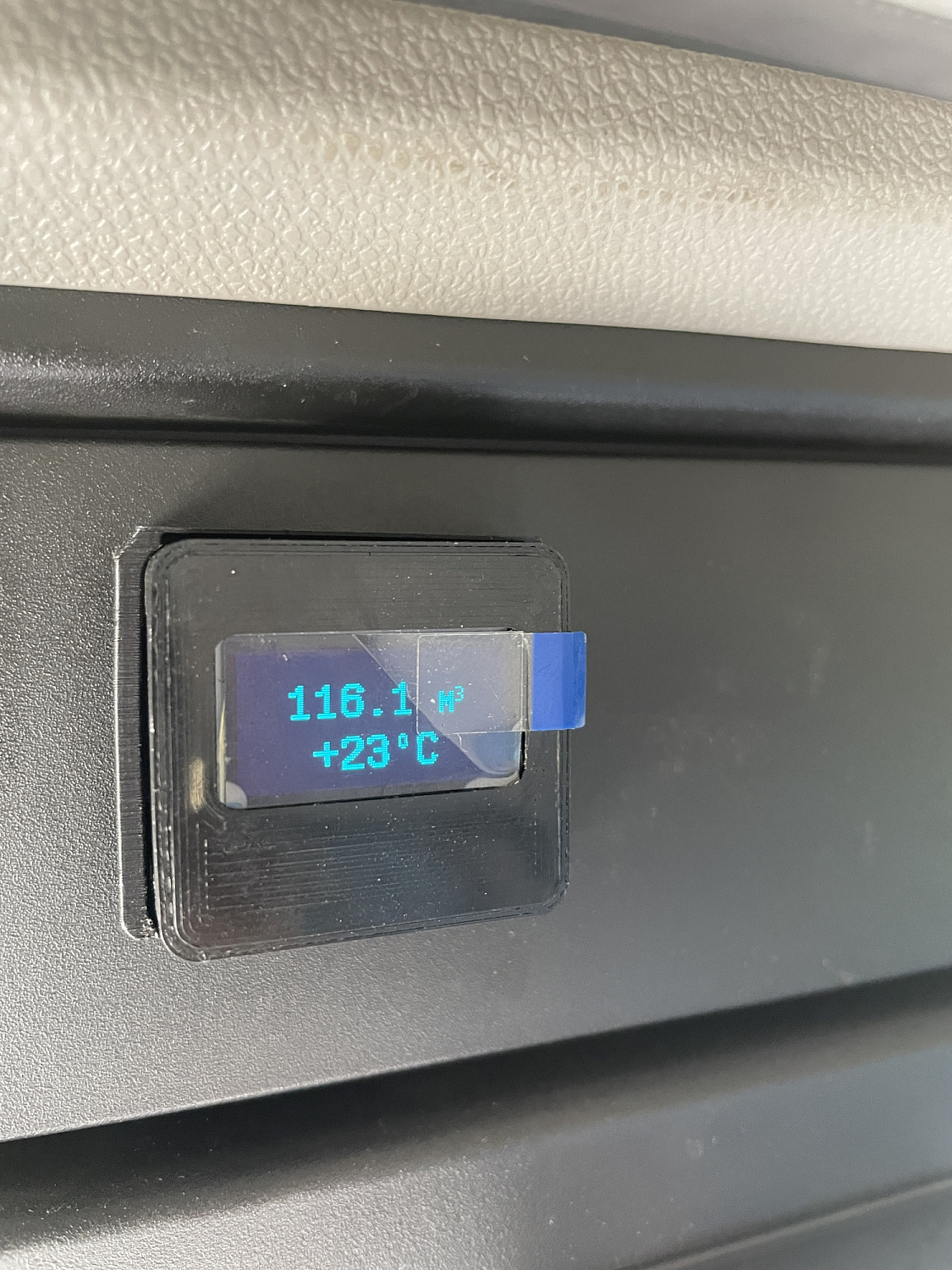 Установка датчика контроля метана